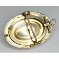 brosa-pandant victorian " locket" rolled gold. cca 1870 Marea Britanie